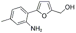 [5-(2-AMINO-4-METHYL-PHENYL)-FURAN-2-YL]-METHANOL CAS#: 875001-59-5