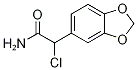 5-(2-Amino-1-chloro-2-oxoethyl)-1,3-benzodioxole, 2-Chloro-2-[3,4-(methylenedioxy)phenyl]acetamide CAS#: 873380-46-2