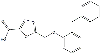 5-[(2-Benzylphenoxy)methyl]-2-furoic acid CAS#: 886503-49-7