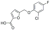 5-(2-CHLORO-4-FLUORO-PHENOXYMETHYL)-FURAN-2-CARBOXYLIC ACID CAS#: 832737-12-9