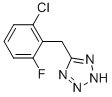 5-(2-CHLORO-6-FLUOROBENZYL)-2H-TETRAZOLE CAS#: 874607-03-1
