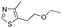 5-(2-ETHOXYETHYL)-4-METHYLTHIAZOLE CAS#: 853261-35-5