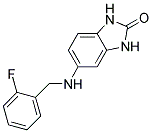 5-((2-FLUOROBENZYL)AMINO)-1,3-DIHYDRO-2H-BENZIMIDAZOL-2-ONE CAS#: 876897-09-5