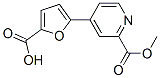 5-(2-(Methoxycarbonyl)pyridin-4-yl)-furan-2-carboxylic acid CAS#: 863409-08-9