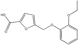 5-[(2-ethoxyphenoxy)methyl]-2-furoic acid CAS#: 861225-12-9