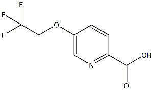 5-(2,2,2-Trifluoroethoxy)pyridine-2-carboxylic acid CAS#: 881409-53-6