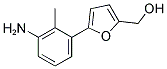 [5-(3-AMINO-2-METHYLPHENYL)-2-FURYL]METHANOL CAS#: 874468-51-6