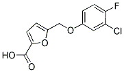5-(3-CHLORO-4-FLUORO-PHENOXYMETHYL)-FURAN-2-CARBOXYLIC ACID CAS#: 832737-77-6
