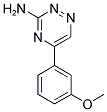 5-(3-METHOXY-PHENYL)-[1,2,4]TRIAZIN-3-YLAMINE CAS#: 886497-35-4