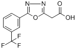 [5-(3-Trifluoromethyl-phenyl)-[1,3,4]oxadiazol-2-yl]acetic acid CAS#: 883789-95-5