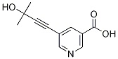 5-(3-hydroxy-3-methylbut-1-yn-1-yl)nicotinic acid(SALTDATA: FREE) CAS#: 886505-83-5