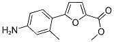 5-(4-AMINO-2-METHYL-PHENYL)-FURAN-2-CARBOXYLIC ACID METHYL ESTER CAS#: 886494-28-6