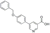 5-[4-(BENZYLOXY)PHENYL]NICOTINIC ACID CAS#: 893739-18-9