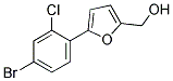 [5-(4-BROMO-2-CHLOROPHENYL)-2-FURYL]METHANOL CAS#: 874592-32-2