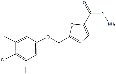 5-[(4-CHLORO-3,5-DIMETHYLPHENOXY)METHYL]-2-FUROHYDRAZIDE CAS#: 861508-50-1