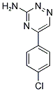 5-(4-CHLORO-PHENYL)-[1,2,4]TRIAZIN-3-YLAMINE CAS#: 886497-46-7