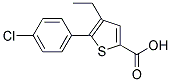 5-(4-CHLORO-PHENYL)-4-ETHYL-THIOPHENE-2-CARBOXYLIC ACID CAS#: 861226-90-6