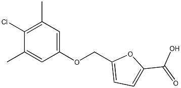5-[(4-Chloro-3,5-dimethylphenoxy)methyl]-2-furoic acid CAS#: 861438-59-7