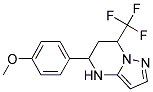 5-(4-METHOXY-PHENYL)-7-TRIFLUOROMETHYL-4,5,6,7-TETRAHYDRO-PYRAZOLO[1,5-A]PYRIMIDINE CAS#: 861233-52-5