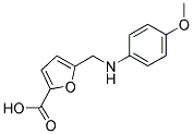 5-[(4-METHOXY-PHENYLAMINO)-METHYL]-FURAN-2-CARBOXYLIC ACID CAS#: 842965-40-6