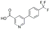 5-(4-TRIFLUOROMETHYLPHENYL)NICOTINIC ACID CAS#: 885959-44-4