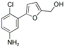 [5-(5-AMINO-2-CHLORO-PHENYL)-FURAN-2-YL]-METHANOL CAS#: 874999-55-0
