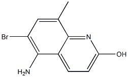 5-AMino-6-broMo-8-Methylquinolin-2-ol CAS#: 854834-69-8