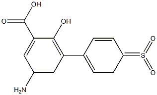 5-Amino-3-(4-sulfonylphenyl)salicyclic Acid CAS#: 887256-40-8