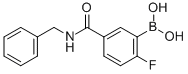 5-(BENZYLCARBAMOYL)-2-FLUOROBENZENEBORONIC ACID CAS#: 874289-53-9