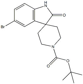 5-BROMO-1,2-DIHYDRO-2-OXO-SPIRO[3H-INDOLE-3,4'-PIPERIDINE]-1'-CARBOXYLIC ACID 1,1-DIMETHYLETHYL ESTER CAS#: 873779-30-7