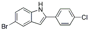 5-BROMO-2-(4-CHLORO-PHENYL)-1H-INDOLE CAS#: 881040-30-8