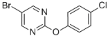 5-BROMO-2-(4-CHLOROPHENOXY)PYRIMIDINE CAS#: 887430-82-2
