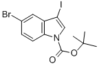 5-BROMO-3-IODOINDOLE-1-CARBOXYLIC ACID TERT-BUTYL ESTER CAS#: 850349-72-3