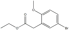 (5-BroMo-2-Methoxy-phenyl)-acetic acid ethyl ester CAS#: 863562-62-3