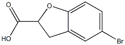 5-BroMo-2,3-dihydrobenzofuran-2-carboxylic acid CAS#: 885069-03-4