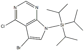 5-BroMo-4-chloro-7-(triisopropylsilyl)-7H-pyrrolo[2,3-d]pyriMidine CAS#: 870706-51-7