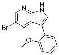 5-Bromo-3-(2-methoxyphenyl)-1H-pyrrolo[2,3-b]pyridine CAS#: 875639-78-4