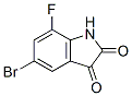 5-Bromo-7-fluoro-1H-indole-2,3-dione CAS#: 874830-75-8