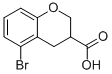 5-Bromochroman-3-carboxylic acid CAS#: 885270-72-4