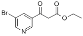 5-Bromopyridine-3-beta-oxo-propanoic acid ethyl ester CAS#: 883107-60-6