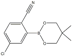 5-CHLORO-2-CYANOPHENYLBORONIC ACID NEOPENTYL GLYCOL ESTER CAS#: 883898-93-9