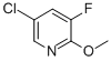 5-CHLORO-3-FLUORO-2-METHOXY-PYRIDINE CAS#: 886374-01-2