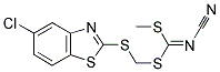 [(5-CHLOROBENZO[D]THIAZOL-2-YLTHIO)METHYL] METHYL CYANOCARBONIMIDODITHIOATE CAS#: 845879-03-0