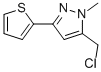 5-(CHLOROMETHYL)-1-METHYL-3-THIEN-2-YL-1H-PYRAZOLE CAS#: 876316-96-0