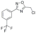 5-(CHLOROMETHYL)-3-[3-(TRIFLUOROMETHYL)PHENYL]-1,2,4-OXADIAZOLE CAS#: 844498-80-2