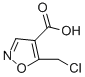 5-(CHLOROMETHYL)ISOXAZOLE-4-CARBOXYLIC & CAS#: 870704-27-1