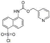 (5-CHLOROSULFONYL-NAPHTHALEN-1-YL)-CARBAMIC ACID PYRIDIN-3-YLMETHYL ESTER CAS#: 820245-87-2