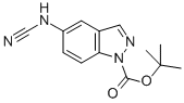 5-CYANOAMINO-INDAZOLE-1-CARBOXYLIC ACID TERT-BUTYL ESTER CAS#: 887594-17-4