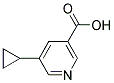 5-CYCLOPROPYLNICOTINIC ACID CAS#: 893738-23-3