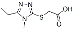 (5-ETHYL-4-METHYL-4 H-[1,2,4]TRIAZOL-3-YLSULFANYL)-ACETIC ACID CAS#: 886498-66-4